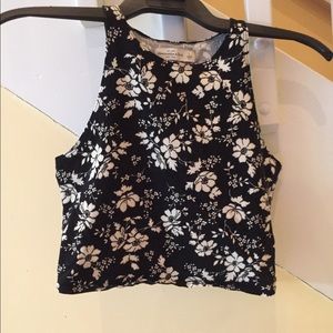 **SOLD**Abercrombie and Fitch Floral Crop Top